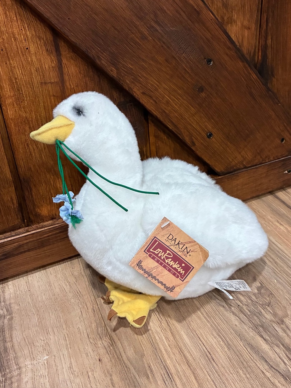 New Vintage Dakin Lou Rankin Garth Duck Plush Springtime Friend